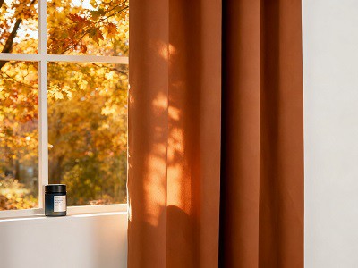 Tenzo Urban Mocha стиліндегі перделер: полиэфирлі фабримен заманауи үйді анықтау