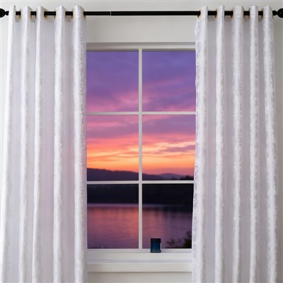 Ақ Жаккарды перде