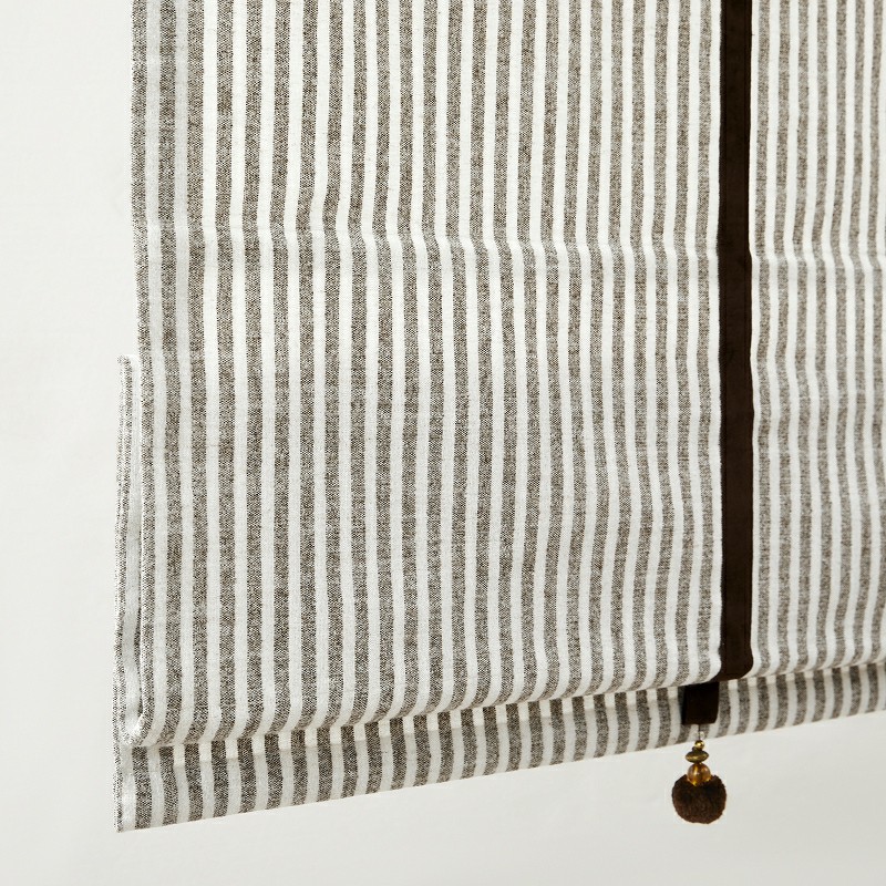 Тік жолақты зығыр роликті жалюзи маталар